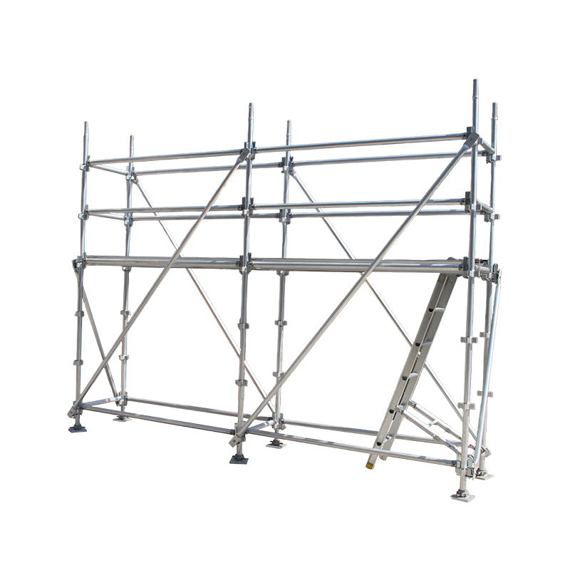 Kwikstage-Gerüst aus Aluminium