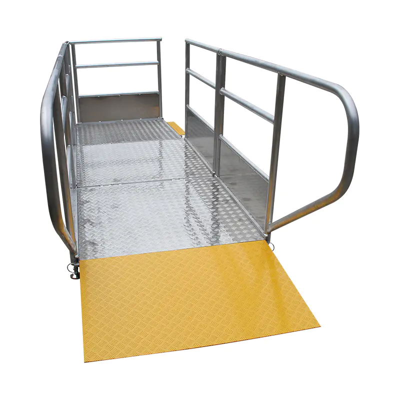 Aluminiumrampen